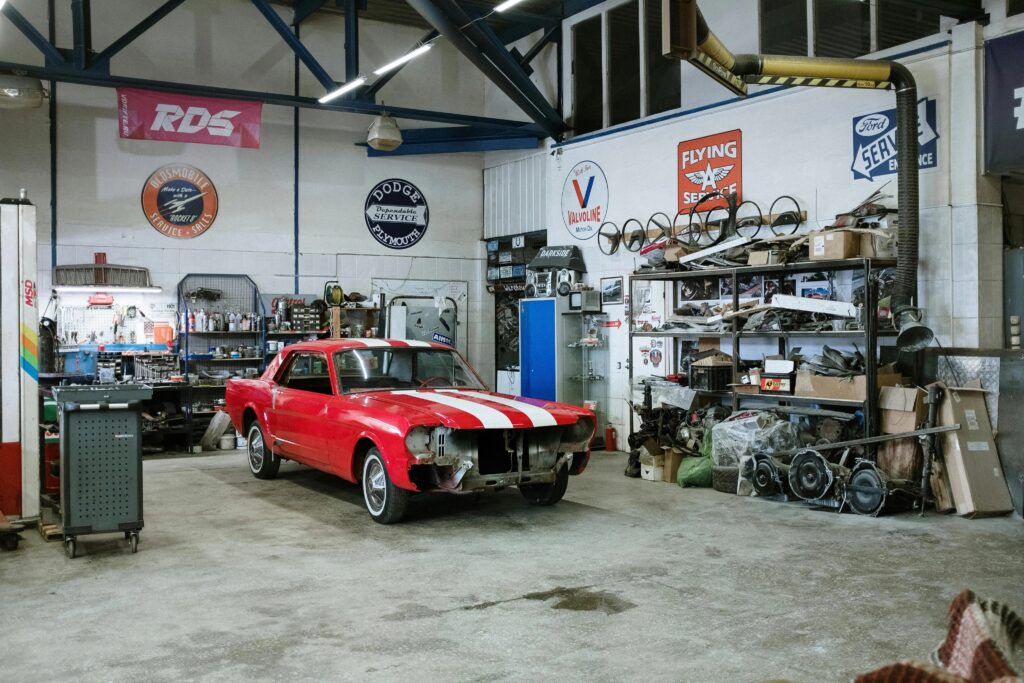 Kostenloses Stock Foto zu ausrüstung, auto, auto-werkstatt